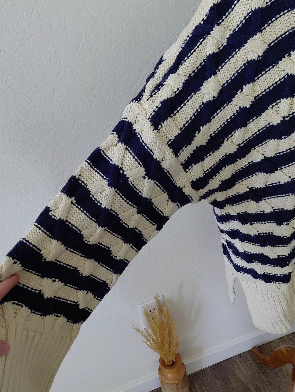 Madewell Cable-knit Oversized Sweater